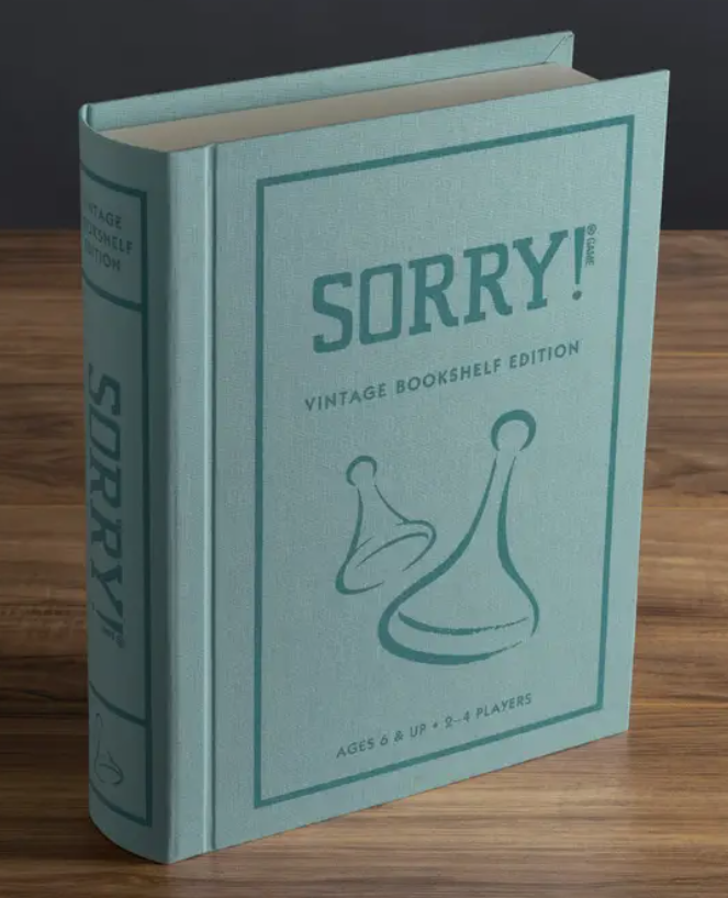 WS Game Company Sorry! Vintage Bookshelf Edition