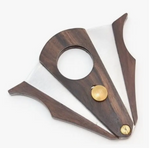 Cigar Cutter - Wood and Stainless Steel