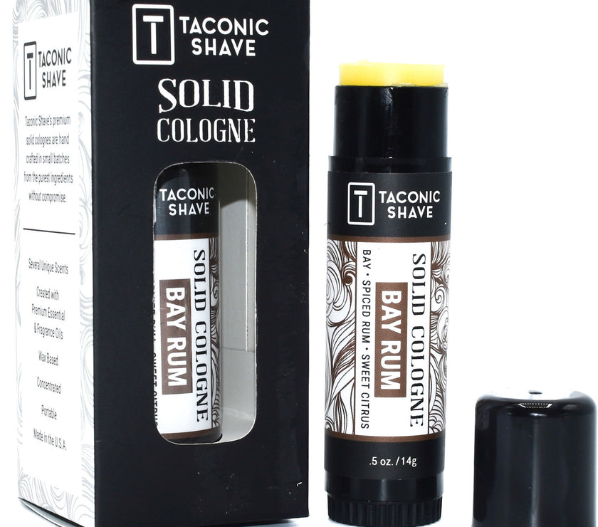 Taconic Shave Bay Rum Solid Cologne