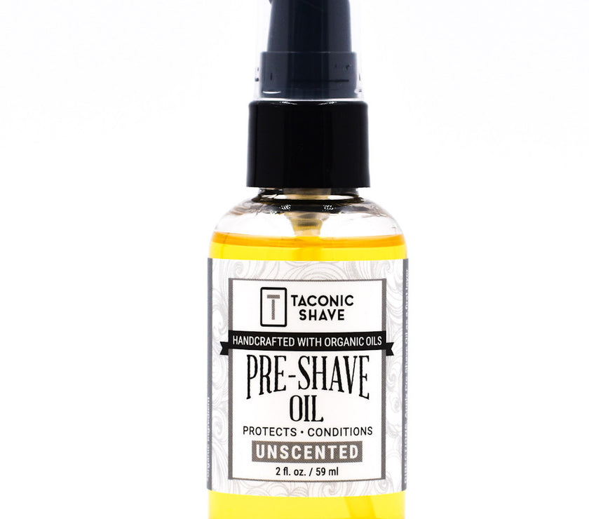 Taconic Unscented Organic Pre-Shave Oil