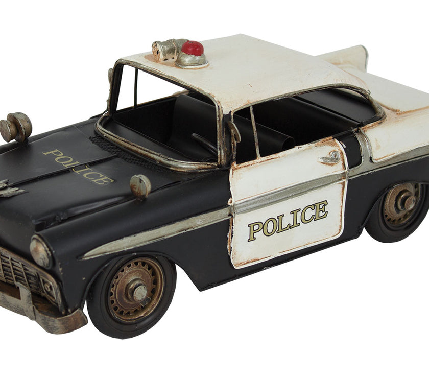 Vintage Police Car Model