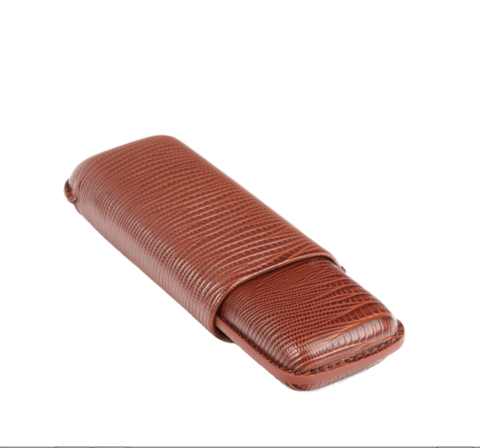 Brown Lizard Double Cigar Holder by Brouk