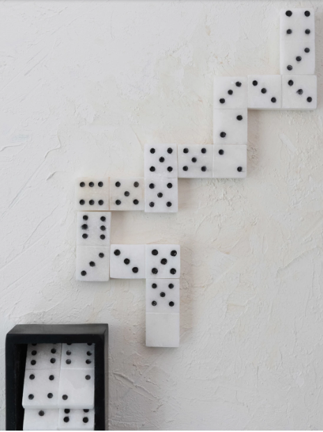 Alabaster Dominoes