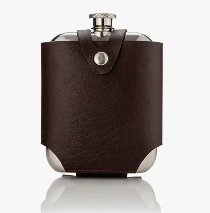 Stainless Steel Flask with Travel Case