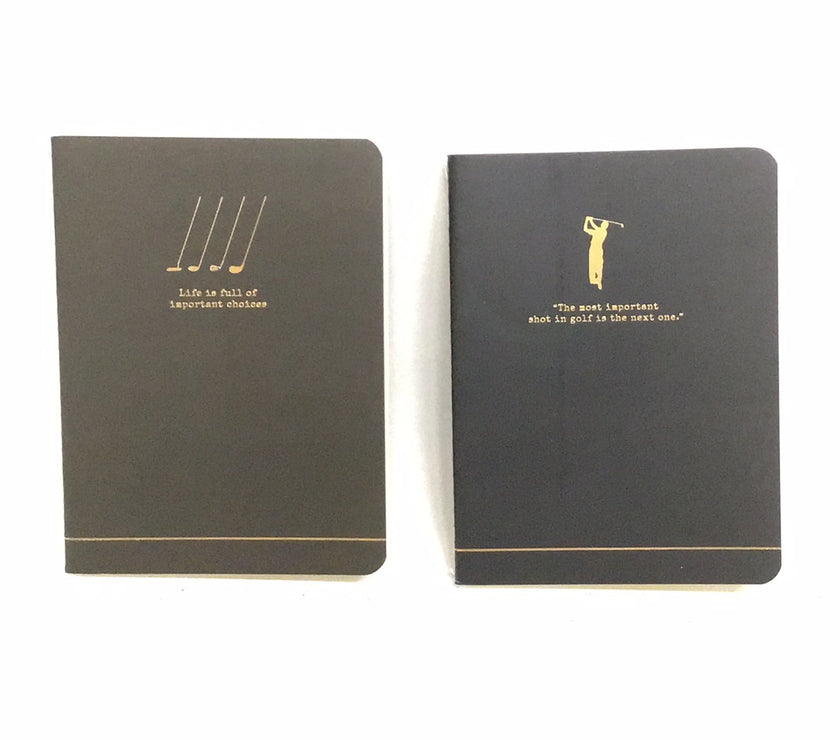 Golf Notes - Set of Two Notebooks
