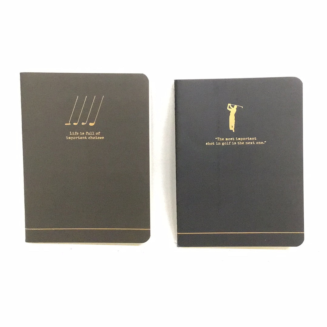 Golf Notes - Set of Two Notebooks