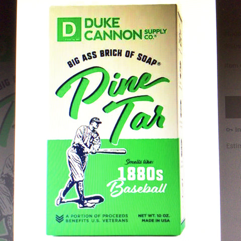 Duke Cannon - Pine Tar- Bar Soap