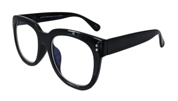 Gabriel + Simone Lauren Black Reading Glasses