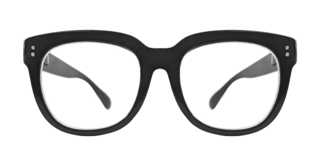 Gabriel + Simone Lauren Black Reading Glasses