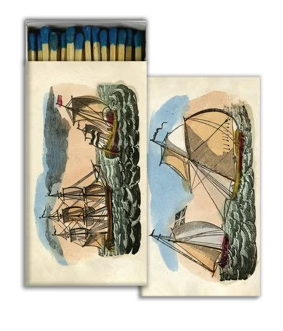 Boxed Wood Matches - Ships