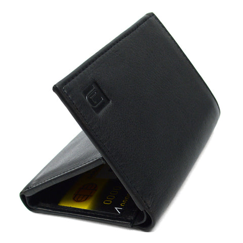 RFID Tri-Fold Leather Wallet